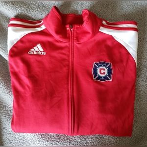 Authentic MLS Adidas 2006 Chicago Fire Full Zip Training Jacket